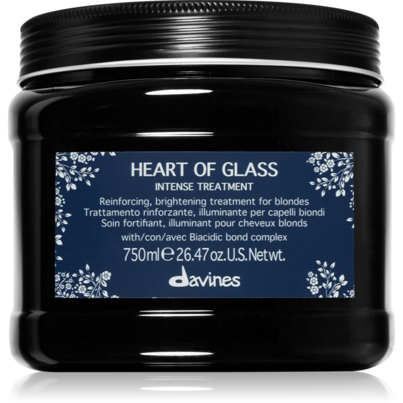 Davines Heart of Glass Intense Treatment Интензивна грижа за руса коса 750 мл.