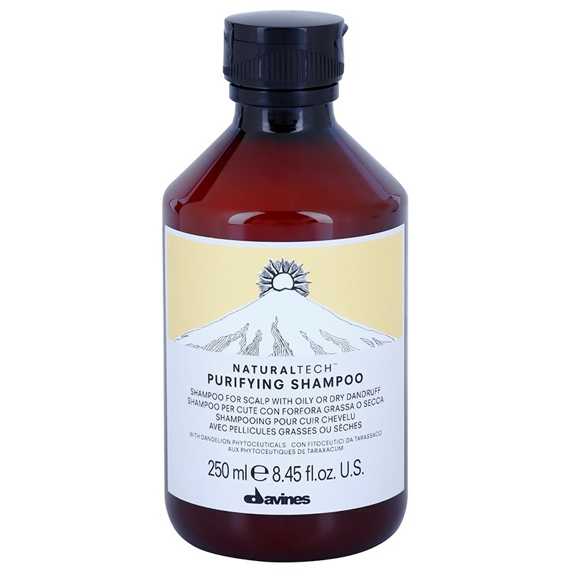 Davines Naturaltech Purifying Shampoo почистващ шампоан против пърхот 250 мл.