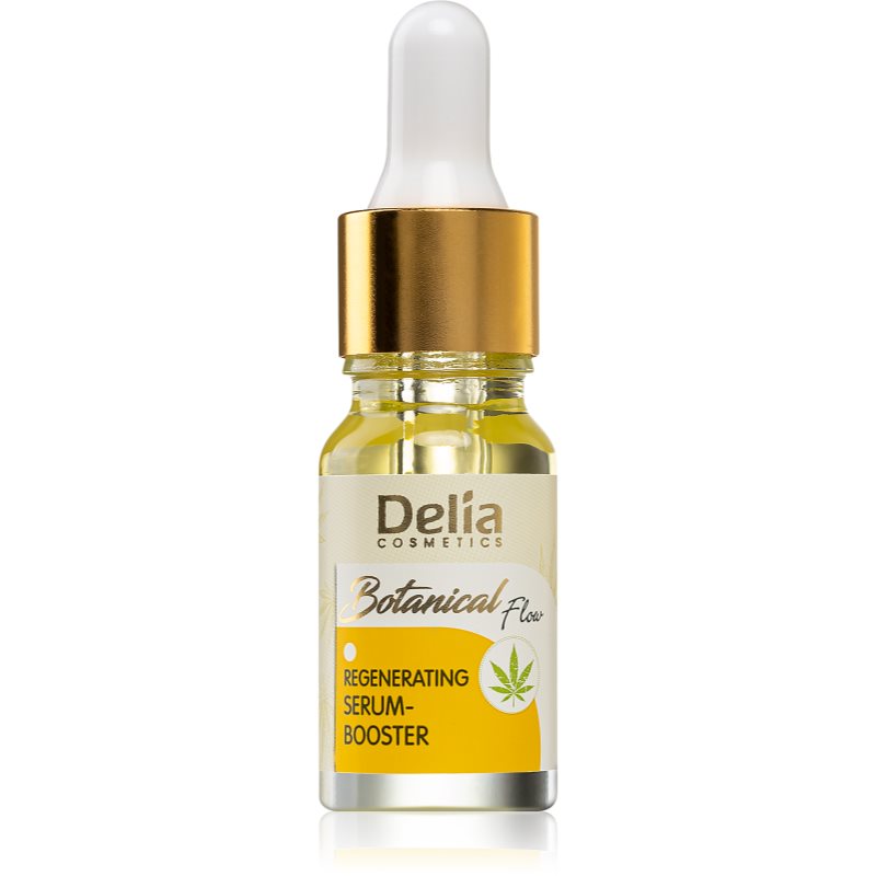 Delia Cosmetics Botanical Flow Hemp Oil регенериращ серум за суха до чувствителна кожа 10 мл.