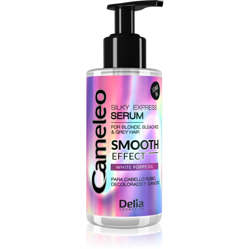 Delia Cosmetics Cameleo Smooth Effect регенериращ серум за руса и сива коса 145 мл.