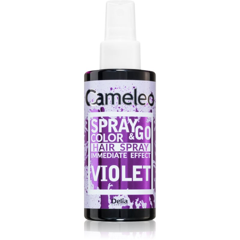 Delia Cosmetics Cameleo Spray & Go тониращ спрей за коса цвят Violet 150 мл.