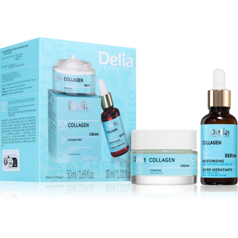 Delia Cosmetics Collagen Set подаръчен комплект за лице