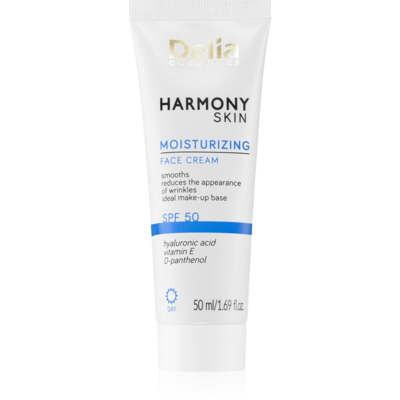 Delia Cosmetics Harmony Skin хидратиращ крем за лице SPF 50 50 мл.