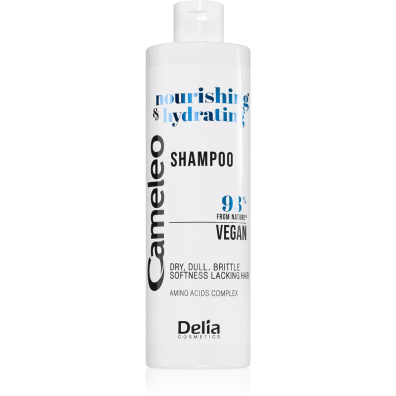 Delia Cosmetics Hydrating & Nourishing подхранващ шампоан за суха и увредена коса 400 мл.