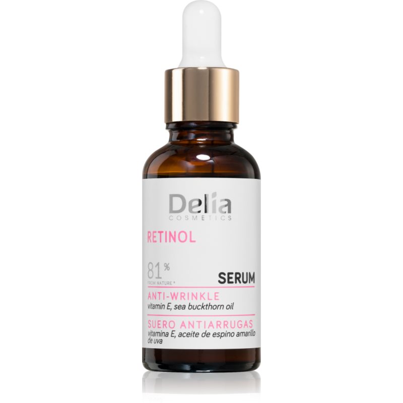 Delia Cosmetics Retinol Anti-Wrinkle Serum серум против бръчки с ретинол 30 мл.