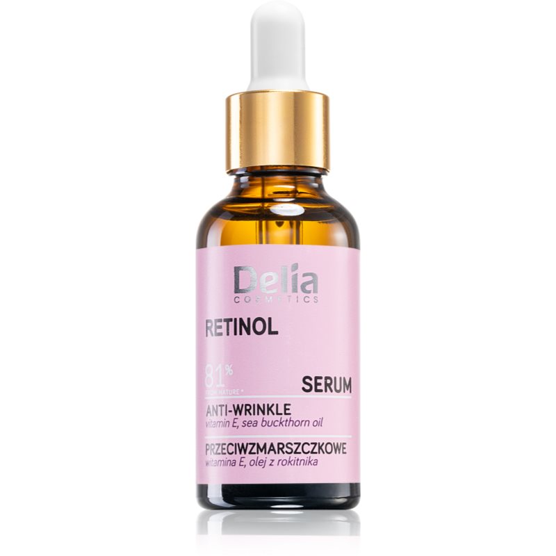 Delia Cosmetics Retinol серум против бръчки за лице