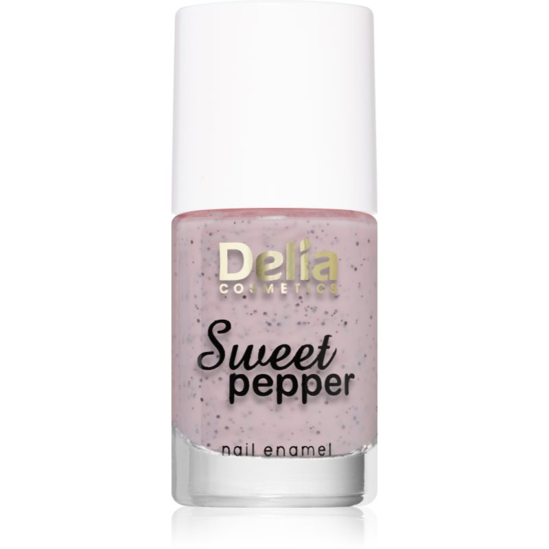 Delia Cosmetics Sweet Pepper Black Particles лак за нокти цвят 03 Capri 11 мл.
