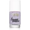 Delia Cosmetics Sweet Pepper Black Particles лак за нокти цвят 04 Lavender 11 мл.