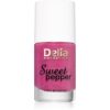Delia Cosmetics Sweet Pepper Black Particles лак за нокти цвят 08 Berry 11 мл.