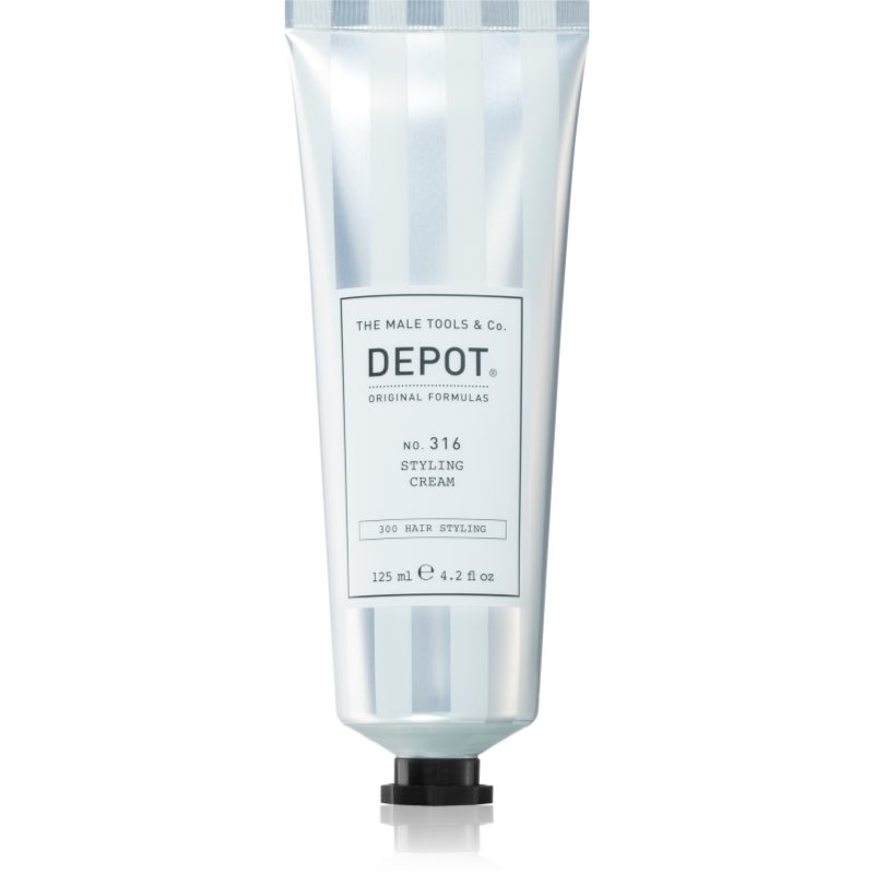 Depot No. 316 Styling Cream стилизиращ крем със средна фиксация и естествени отблясъци 125 мл.