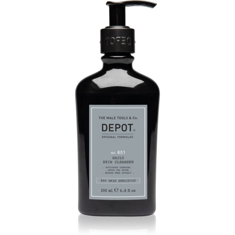 Depot No. 801 Daily Skin Cleanser почистващ гел за всички типове кожа на лицето 200 мл. на ниска цена