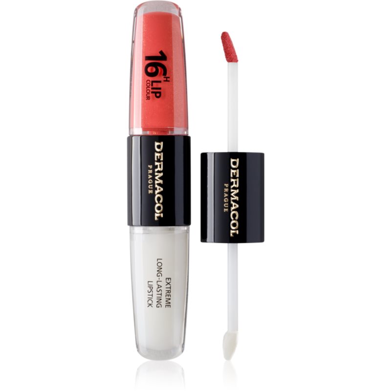 Dermacol 16H Lip Colour дълготрайно червило и гланц за устни цвят 37 2x4 мл.