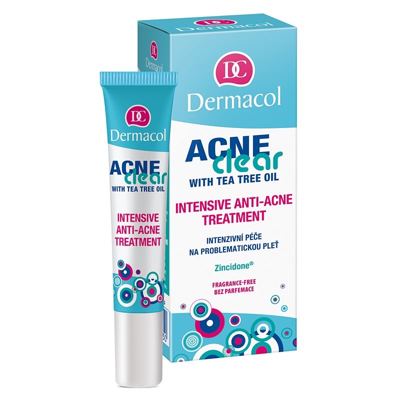 Dermacol Acne Clear интензивна грижа за проблемна кожа без парфюм 15 мл. на ниска цена