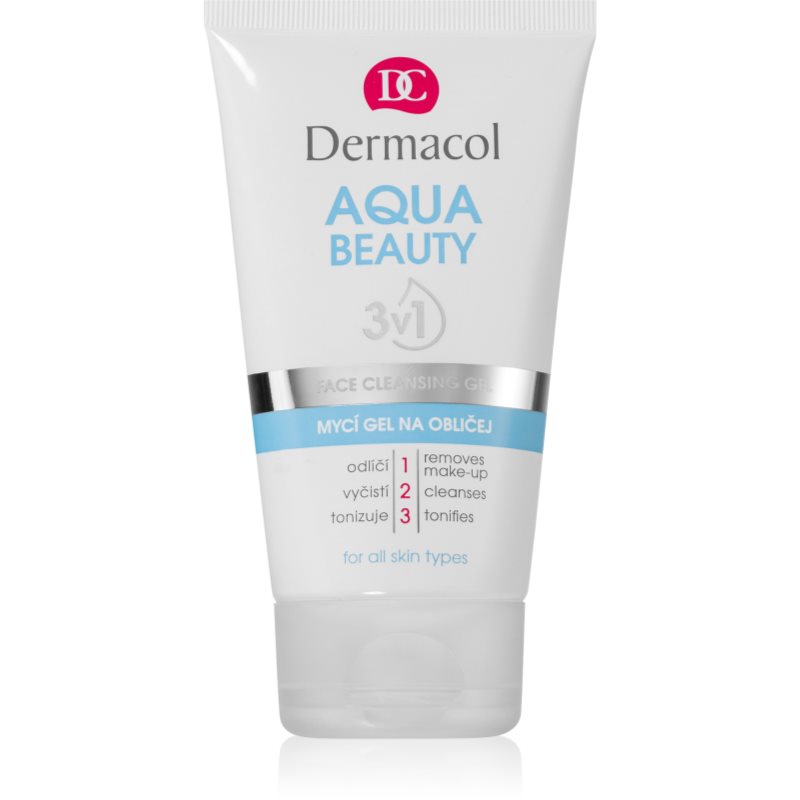 Dermacol Aqua Beauty измиващ гел за лице 3 в 1 150 мл. на ниска цена