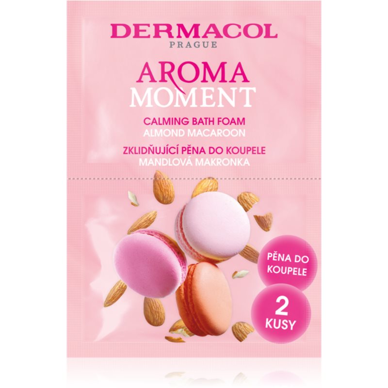 Dermacol Aroma Moment Almond Macaroon пяна за вана 2x15 мл.
