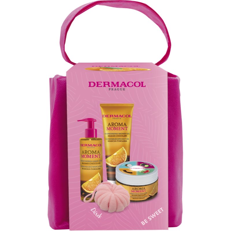 Dermacol Aroma Moment Belgian Chocolate подаръчен комплект за ръце и тяло