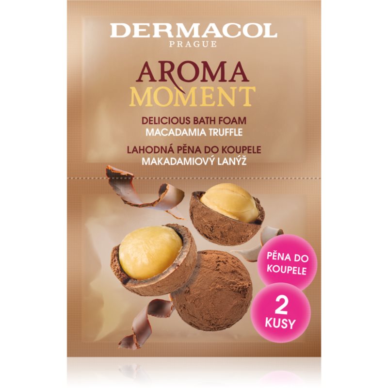 Dermacol Aroma Moment Macadamia Truffle пяна за вана 2x15 мл.
