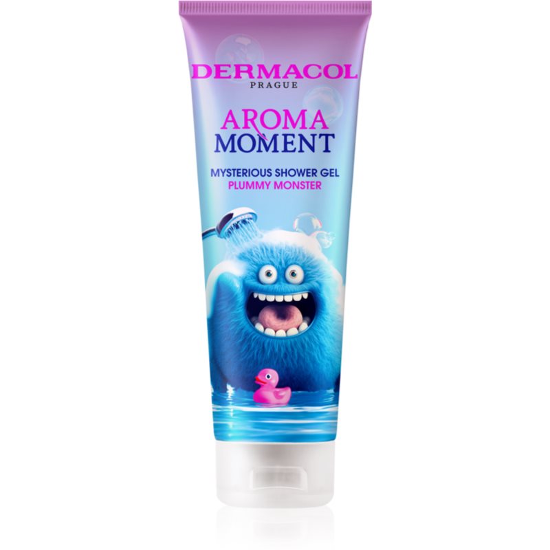Dermacol Aroma Moment Plummy Monster душ гел за деца аромати Plum 250 мл.