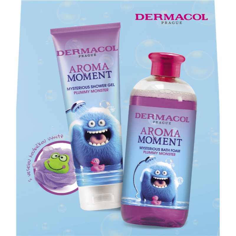 Dermacol Aroma Moment Plummy Monster подаръчен комплект за деца Plum
