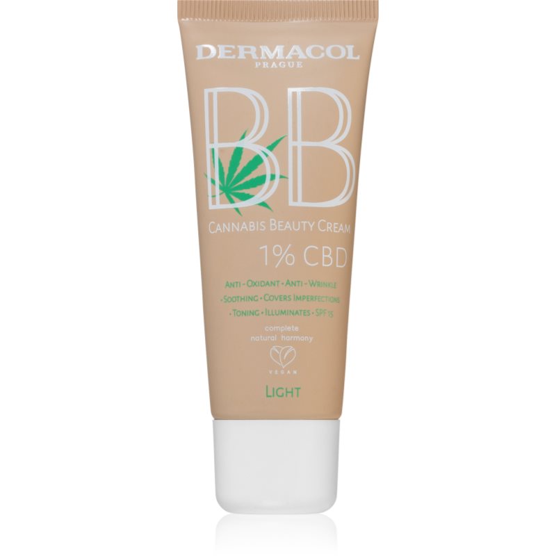 Dermacol Cannabis Beauty Cream ББ крем с конопено масло цвят no.1 Light 30 мл. на ниска цена