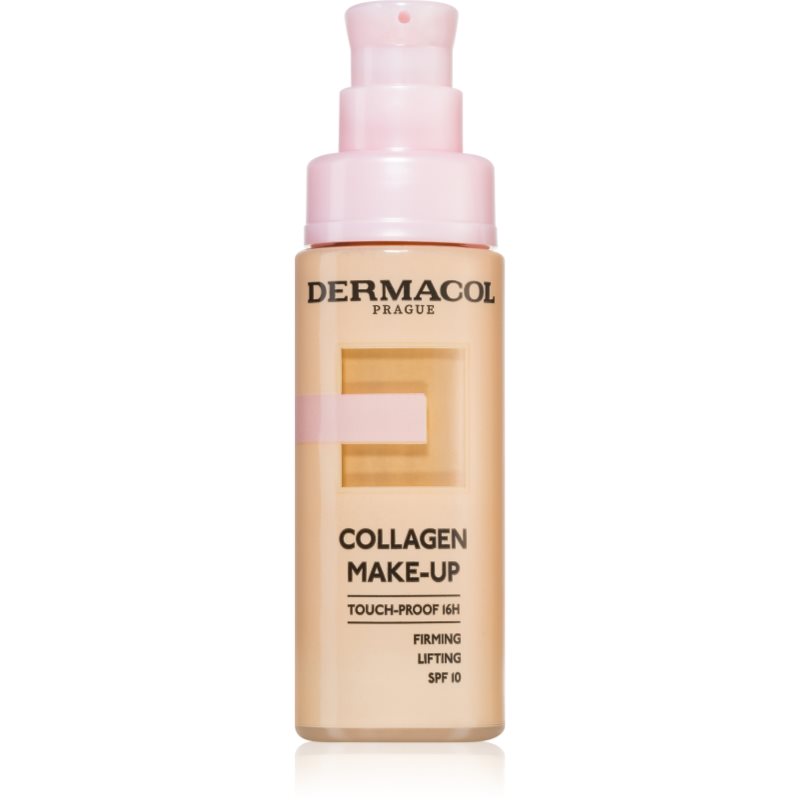 Dermacol Collagen хидратиращ фон дьо тен с изглаждащ ефект цвят 4.0 Tan 20 мл.