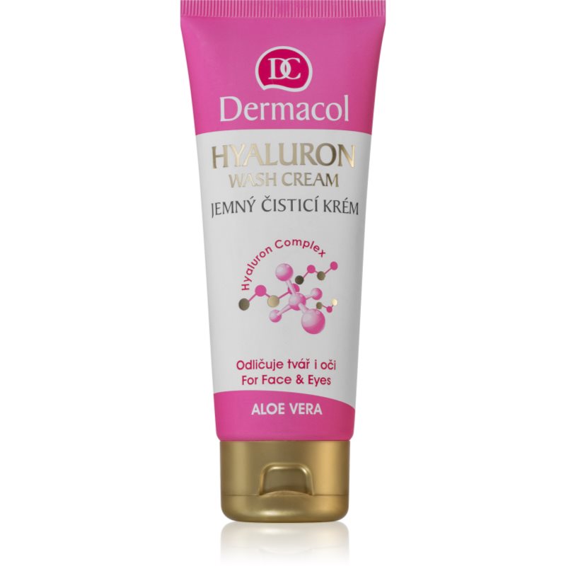 Dermacol Hyaluron нежно почистващ крем за лице и очи 100 мл.