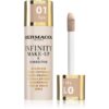 Dermacol Infinity високо покривен фон дьо тен SPF 15 цвят 01 Fair 20 гр.