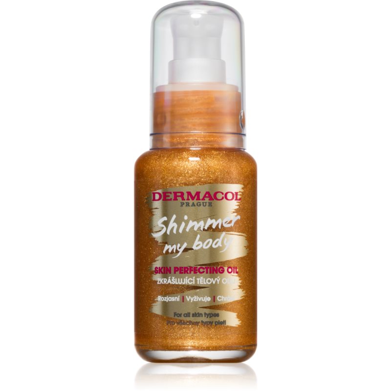 Dermacol My Body кадифено масло за тяло с блясък 50 мл. на ниска цена