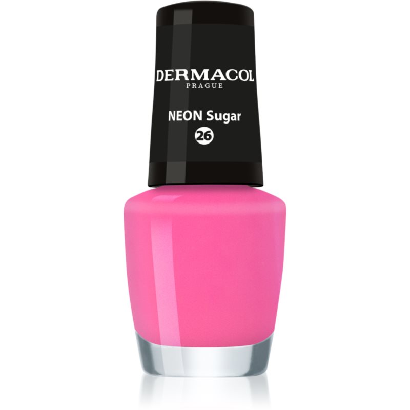 Dermacol Neon неонов лак за нокти цвят 26 Sugar 5 мл.