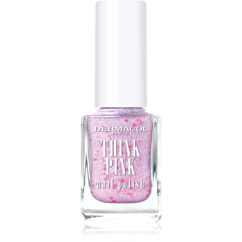 Dermacol Think Pink лак за нокти с блясък цвят 02 12 мл.