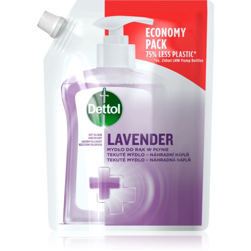 Dettol Soft on Skin Lavender течен сапун пълнител 500 мл.