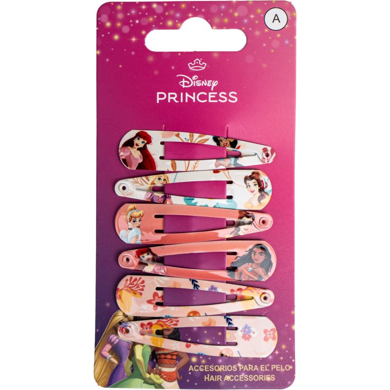 Disney Princess Hair Accessories фиби за коса за деца 6 бр.