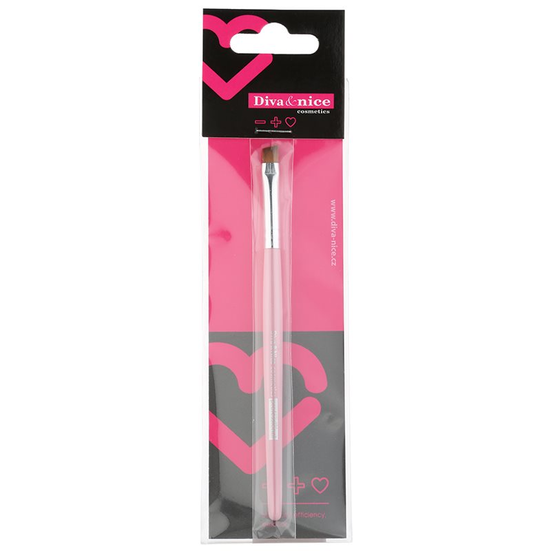 Diva & Nice Cosmetics Accessories Brush скосена четка за сенки за очи MAX 491/4 1 бр. на ниска цена