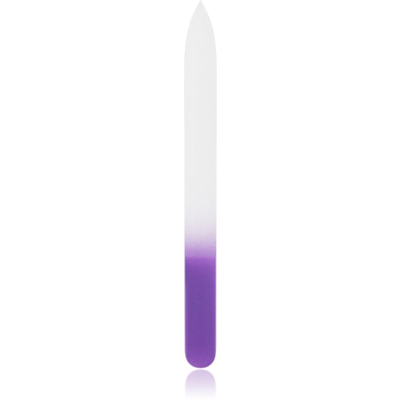 Diva & Nice Cosmetics Accessories File стъклена пила за нокти голям Violet 1 бр.