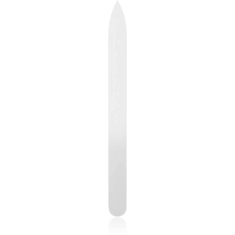 Diva & Nice Cosmetics Accessories File стъклена пила за нокти голям White 1 бр.