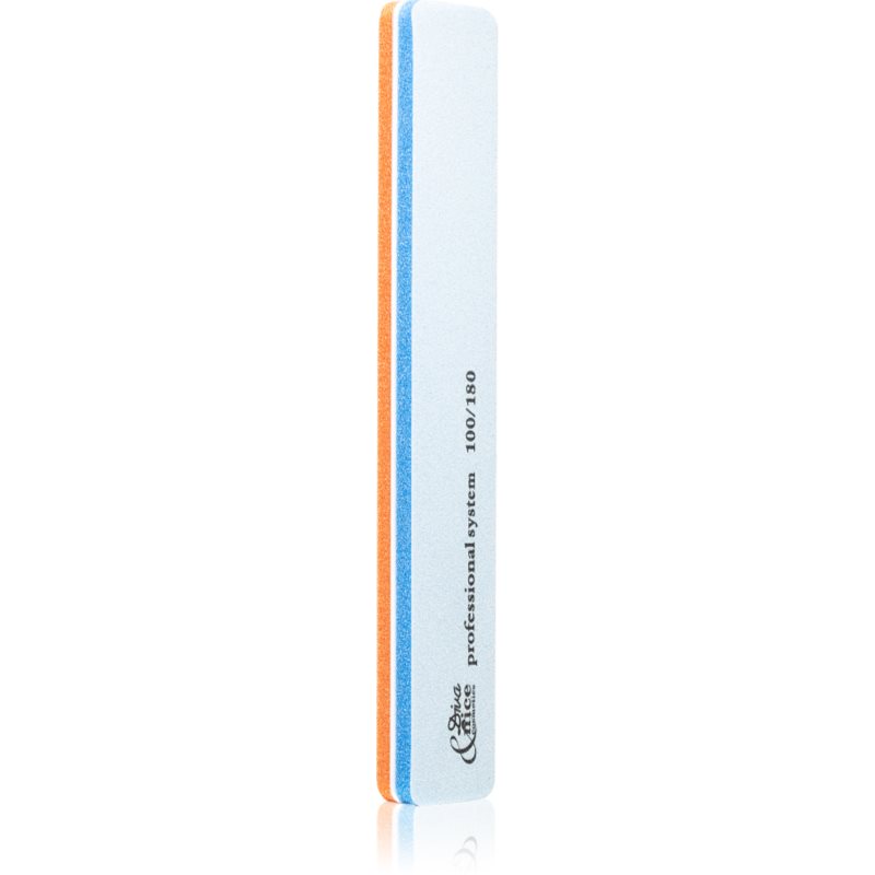 Diva & Nice Cosmetics Accessories класически пила за нокти с две повърхности 100/180 1 бр.