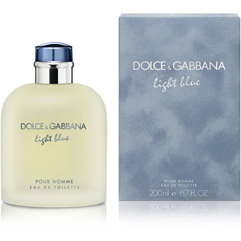 Dolce&Gabbana Light Blue Pour Homme тоалетна вода за мъже 200 мл. на ниска цена