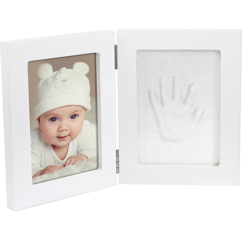Dooky Luxury Memory Box Double Frame Handprint комплект за отпечатъци на бебето 1 бр. на ниска цена