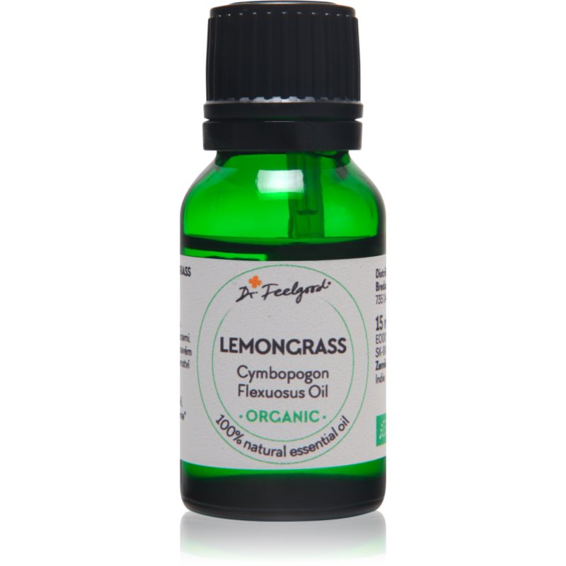 Dr. Feelgood Essential Oil Lemongrass етерично ароматно масло Lemongrass 15 мл. на ниска цена