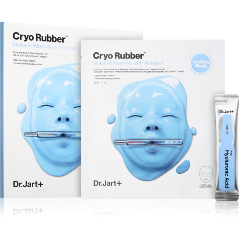 Dr. Jart+ Cryo Rubber™ with Moisturizing Hyaluronic Acid Хидратираща платнена маска с хиалуронова киселина 1 бр. на ниска цена