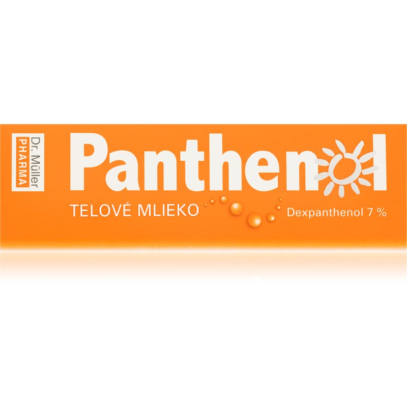 Dr. Müller Panthenol body lotion 7% хидратиращ лосион за след слънце 200 мл.