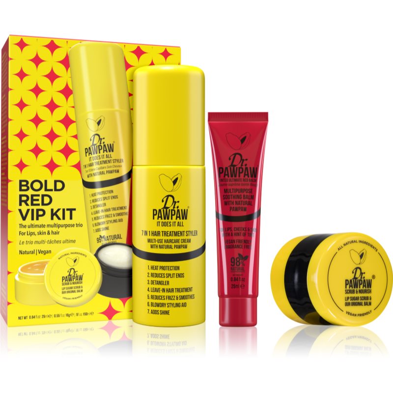 Dr. Pawpaw Bold Red VIP Kit подаръчен комплект на ниска цена