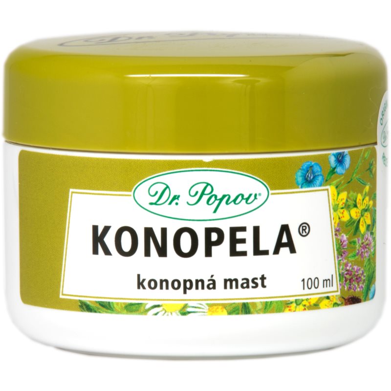 Dr. Popov Herbal ointments Konopela мехлем от коноп за суха кожа 100 мл.