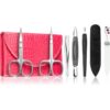 DuKaS Premium Line Solingen 214 комплект за маникюр + калъф Pink