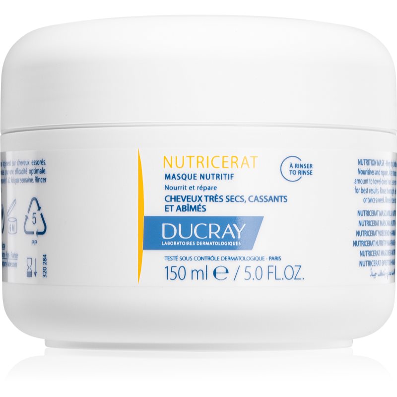 Ducray Nutricerat подхранваща маска за коса за суха и увредена коса 150 мл.