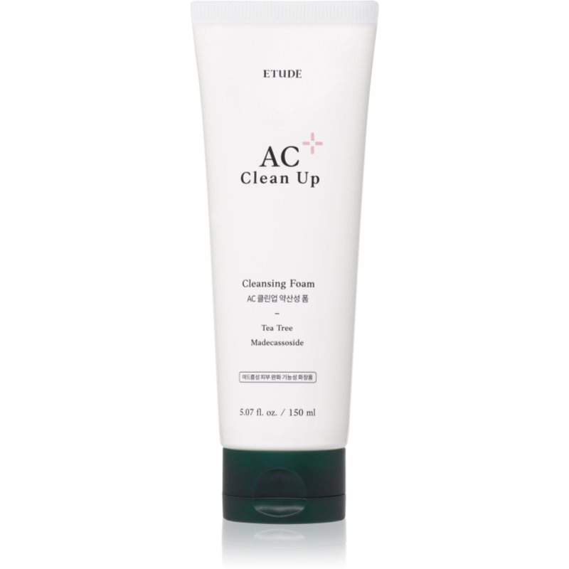 ETUDE AC Clean Up Cleansing Foam почистваща пяна за проблемна кожа