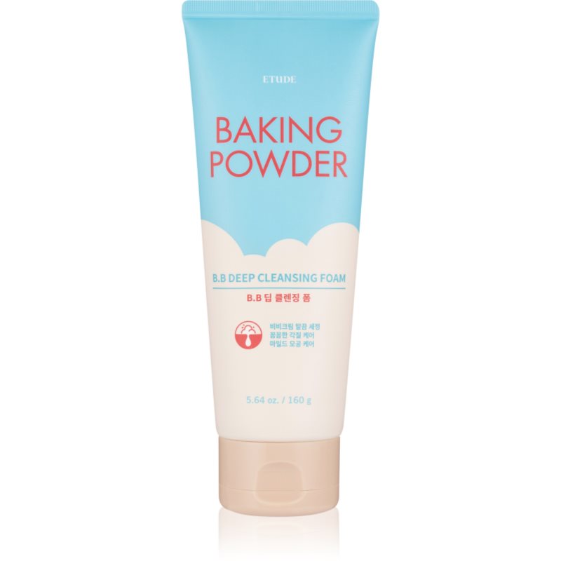 ETUDE Baking Powder дълбоко почистваща пяна-крем с пилинг ефект 160 гр.