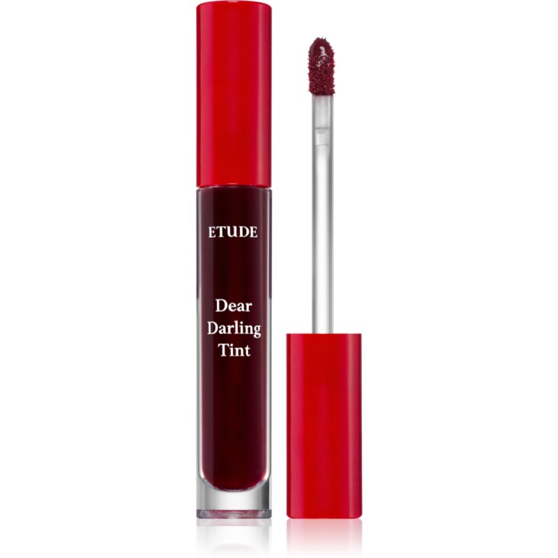 ETUDE Dear Darling Water Gel Tint боя за устни с гел текстура цвят #07 PK002 (Plum Red 1602) 5 гр.