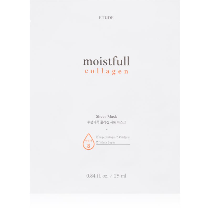 ETUDE Moistfull Collagen хидратираща платнена маска с колаген 25 мл.