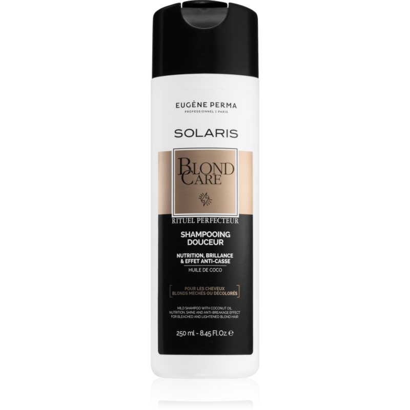 EUGÈNE PERMA Solaris Blond Care нежен шампоан за блонд коса и коса с кичури 250 мл.